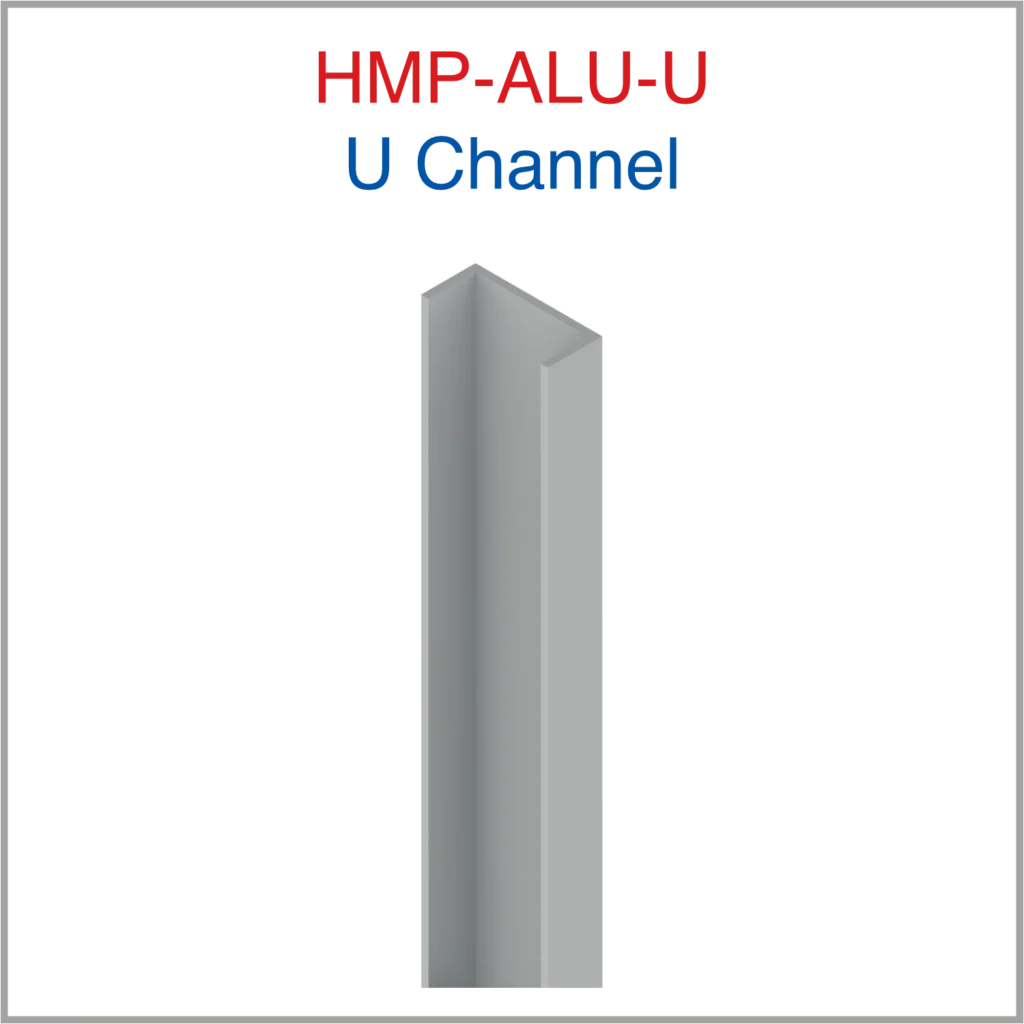 HMP-ALU-U Channels | Rainscreen Fixing Systems | Haz Metal