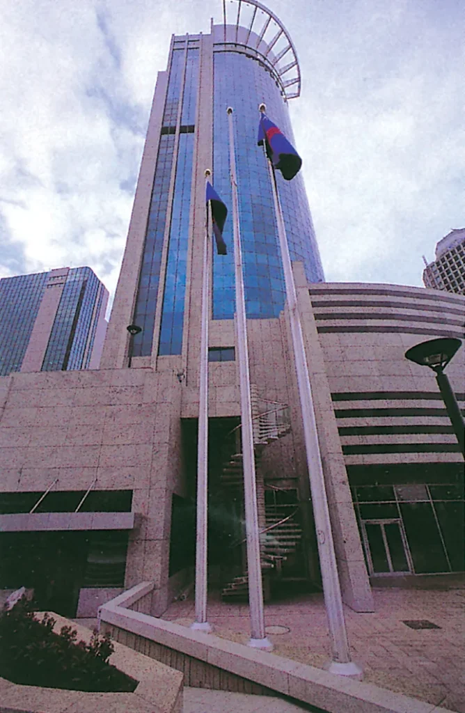 Yapı Kredi Plaza, Istanbul, Stone Fixing Systems